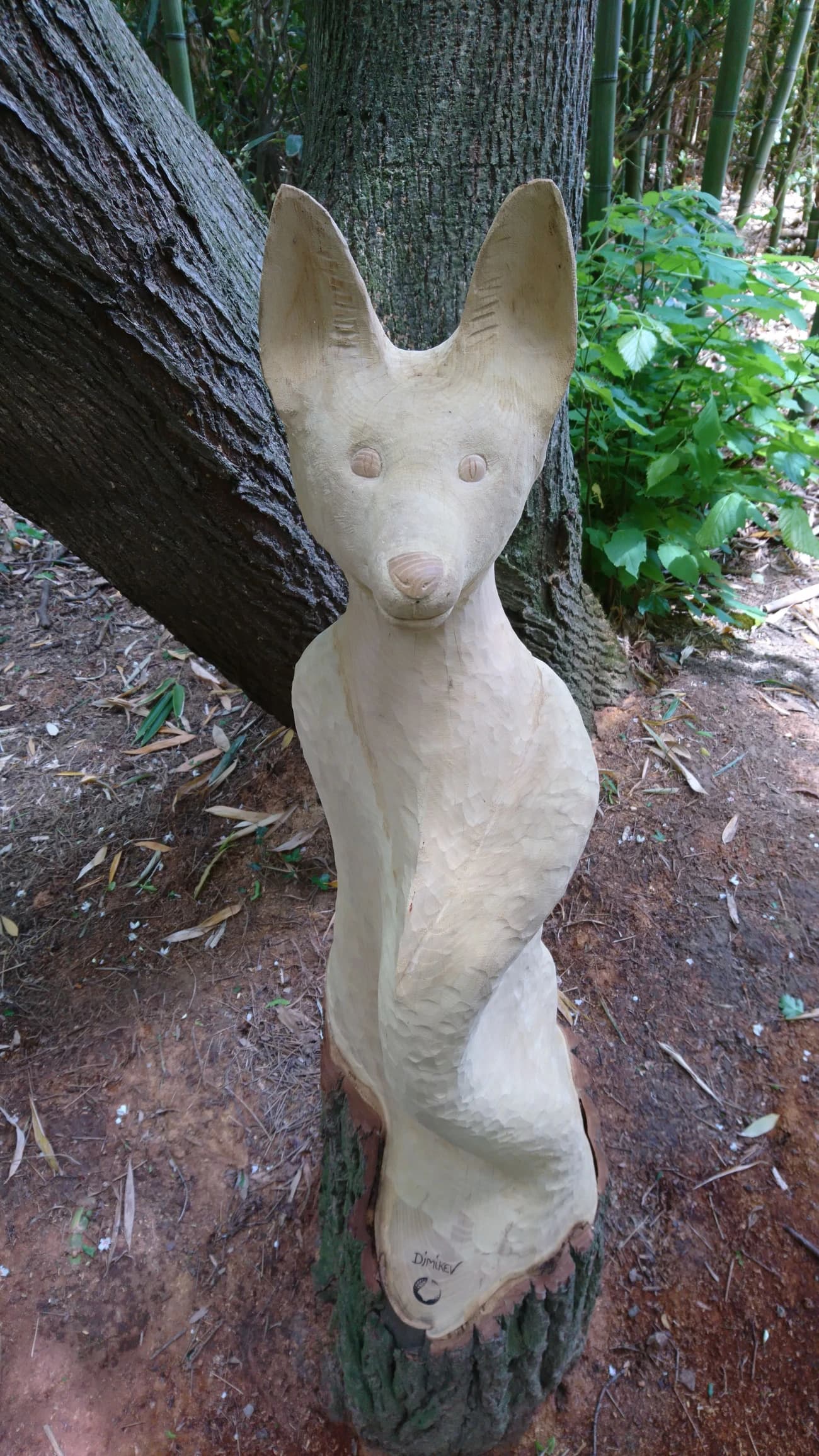 Sculpture bois renard n°1