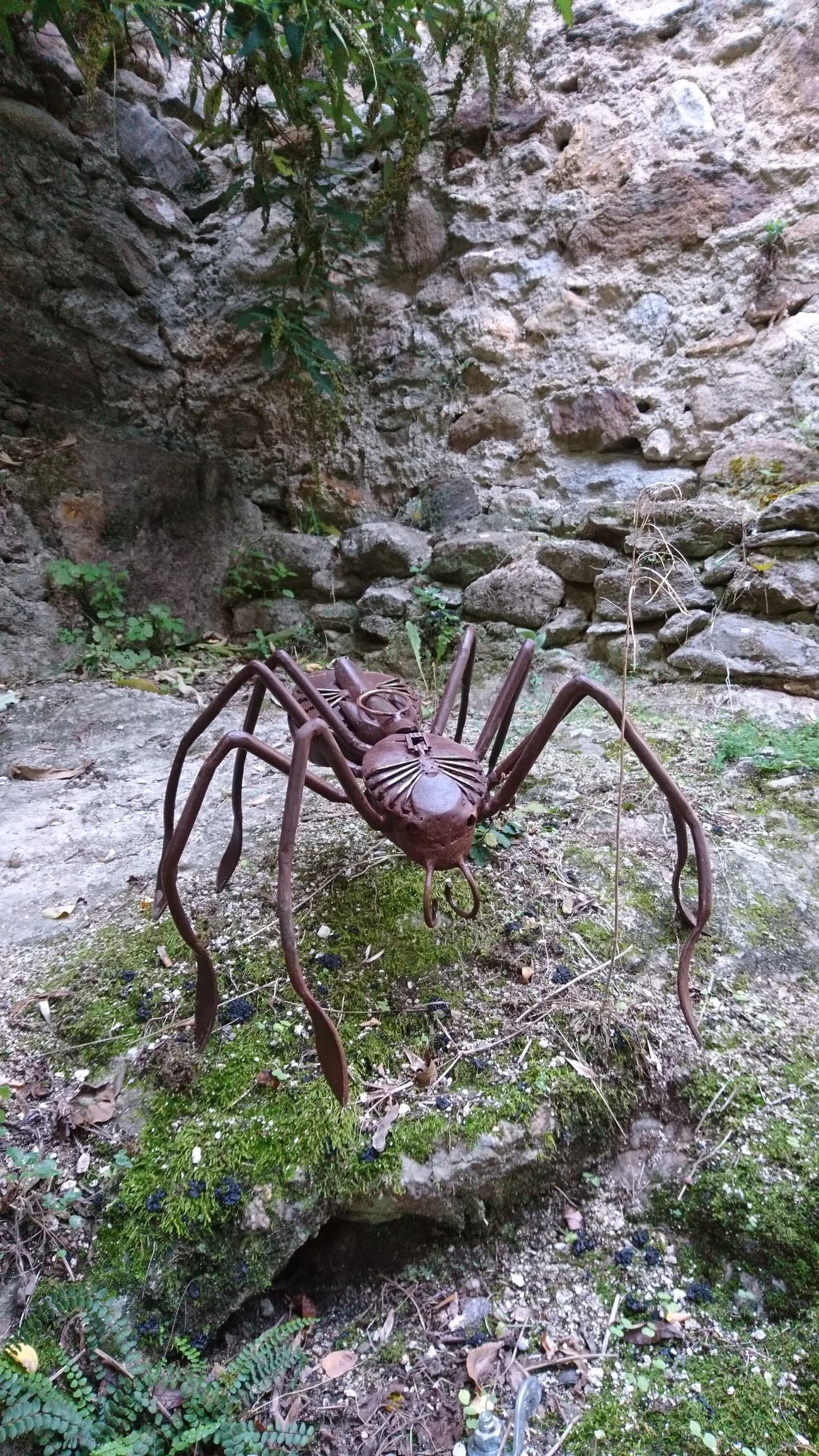 Sculpture métal araignée n°1